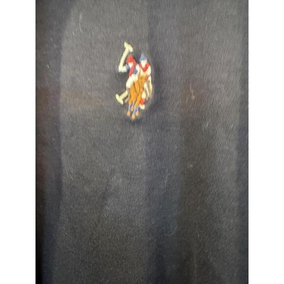 US Polo Assn Luxury Feel mens Large Black Golf pickleball tennis - Picture 2 of 6